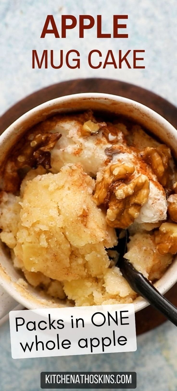 Easy Apple Mug Cake