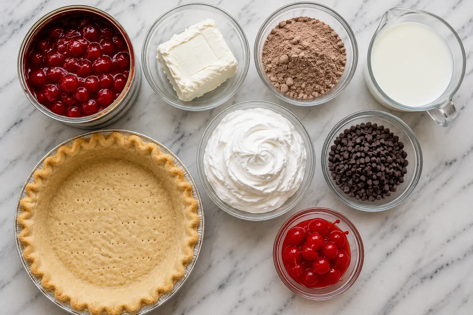 No-Bake Chocolate Cherry Cream Pie 1 No-Bake Chocolate Cherry Cream Pie