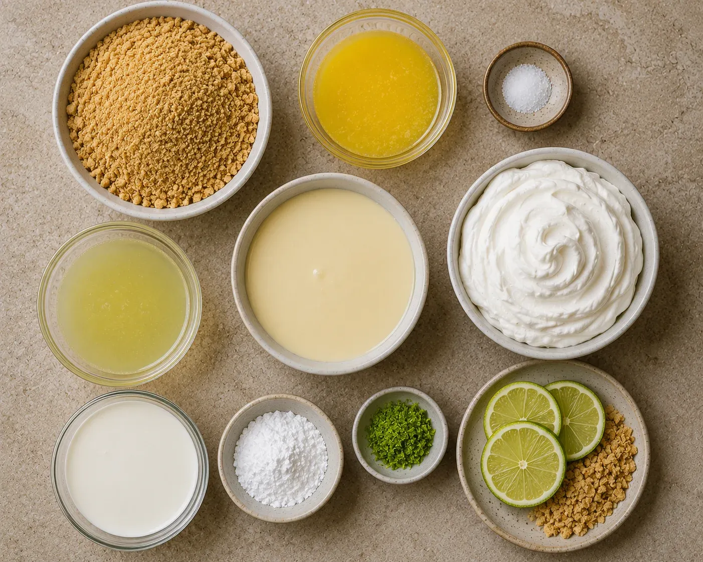 Easy Mini No Bake Key Lime Pies